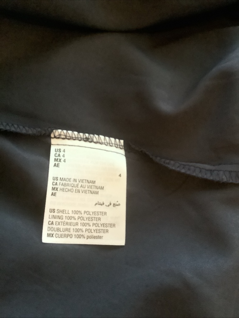 INC international Concepts midi dress Sz 4 asymmetrical - Picture 7 of 12